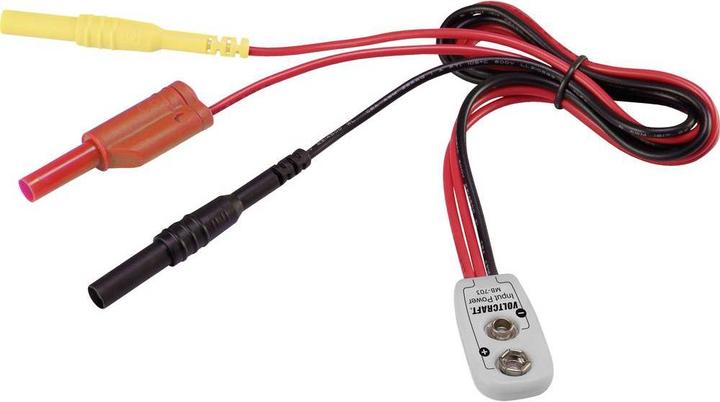 Immagine prodotto Voltcraft Adattatore di misura MB703 Tipo per batteria a blocco da 9V