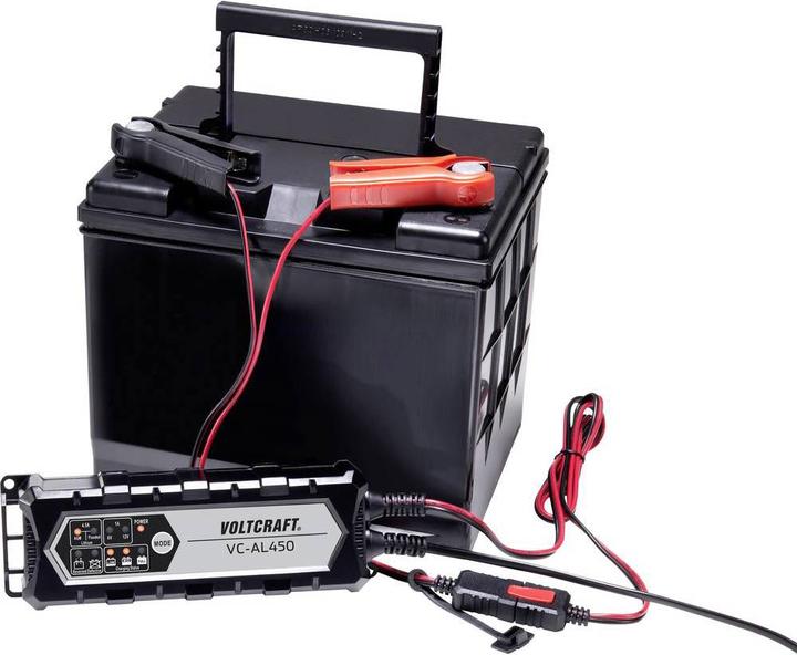 Productafbeelding Voltcraft Automatische lader 6V/12V 4,5A (12V, 24V, 4.50 A)