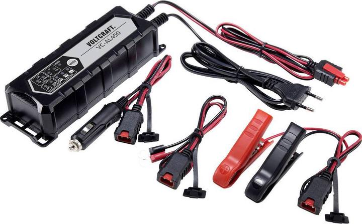 Productafbeelding Voltcraft Automatische lader 6V/12V 4,5A (12V, 24V, 4.50 A)