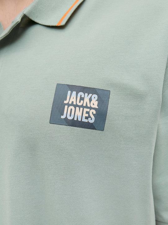 Actual product image Jack & Jones Plus Size Gedruckt Poloshirt Poloshirt (6XL)