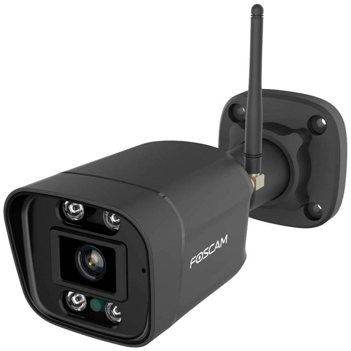 Actual product image Foscam V5P WLAN Surveillance Camera Black 5MP (3072x1728), Dual-Band WLAN, Integrated Spotlight (3072 x 1728 pixels)