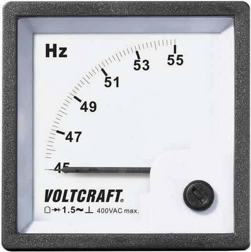 Actual product image Voltcraft Analogue panel meter
