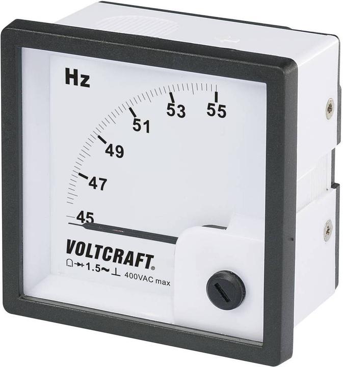 Actual product image Voltcraft Analogue panel meter