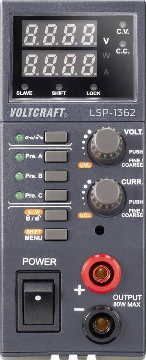 Actual product image Voltcraft Laboratory power supply, adjustable LSP 1362 Power supply (with adjustable voltage)