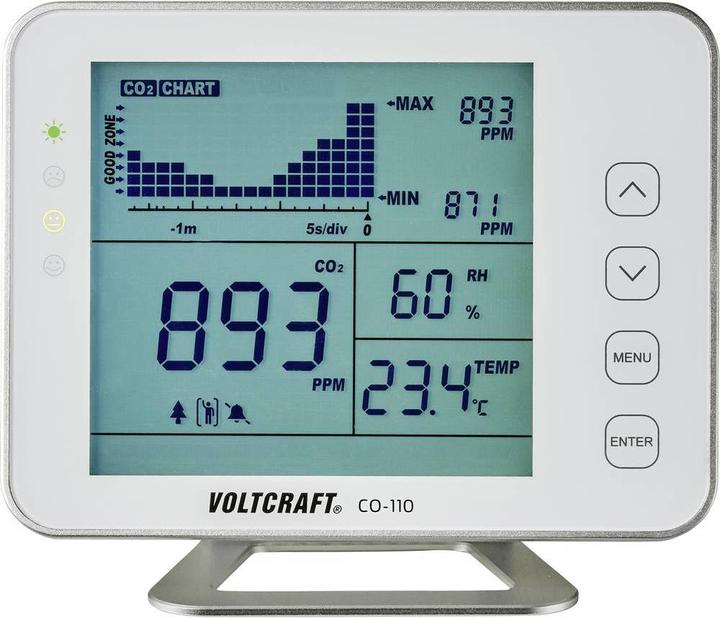 Actual product image Voltcraft CO-110 CO 2 meter