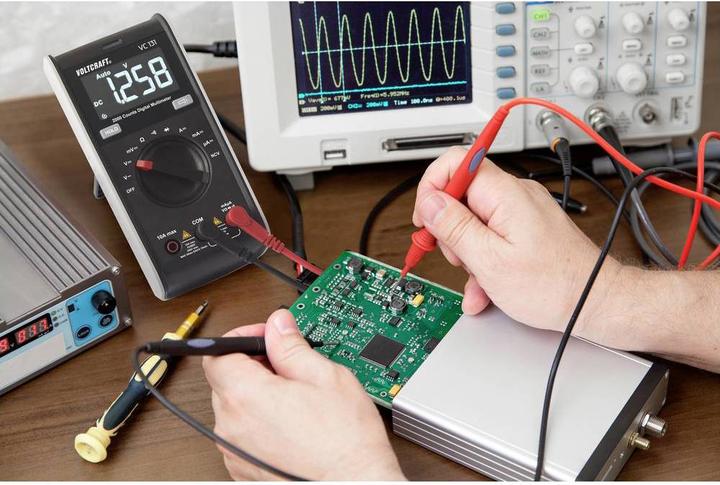 Image du produit Voltcraft VC131 Multimètre numérique (CAT III 600V)