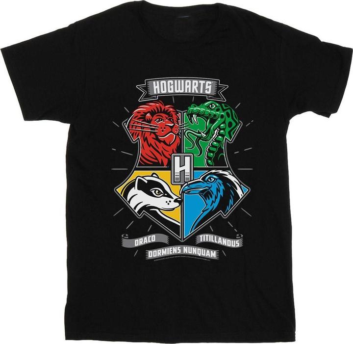 Produktbild Hogwarts Toon Crest TShirt (L)