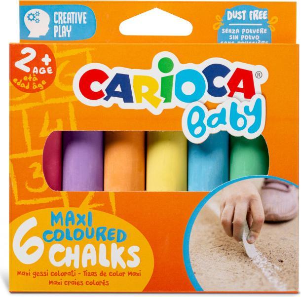 Image du produit Carioca Crayon de rue bébé set de 6 (Multicolore, 6 x)