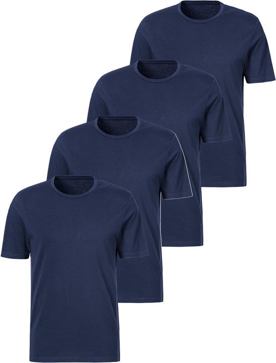 S.Oliver 4er Pack Basic Unterhemd / Shirt Kurzarm