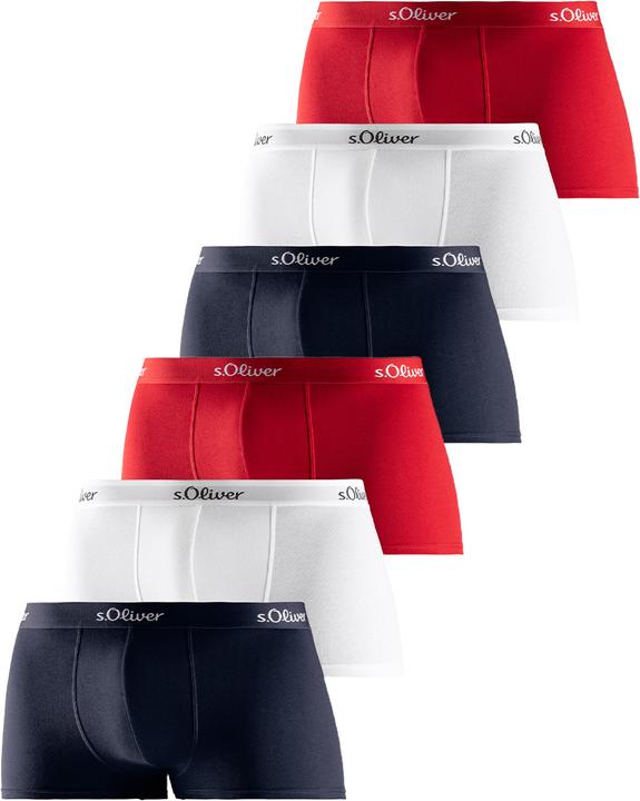 Produktbild S.Oliver 6er Pack Basic Retro Short / Pant (S, 6er Pack)