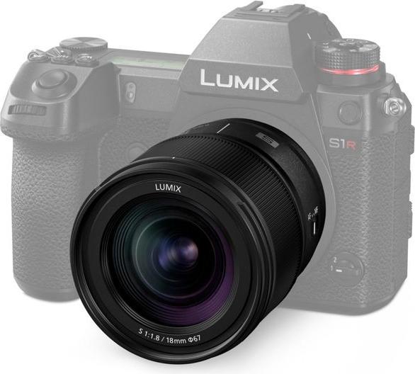 Productafbeelding Panasonic Lumix S 18mm f/1.8 (L-Mount, Volledig formaat)