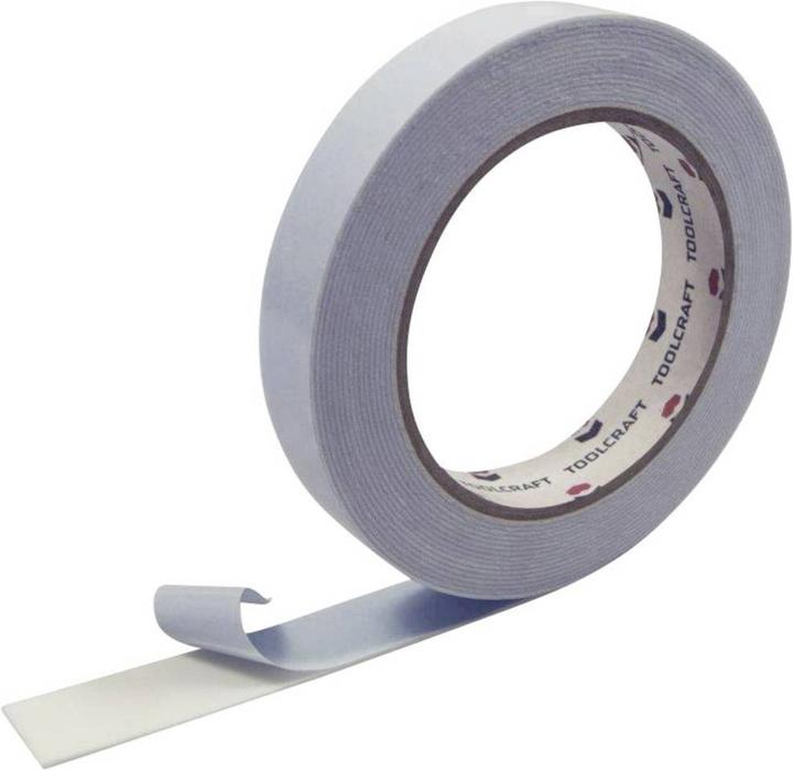Toolcraft Nastro di montaggio in schiuma PE (19 mm)