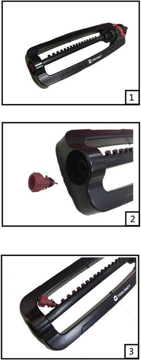 Produktbild Toolcraft Viereckregner (Viereckregner)