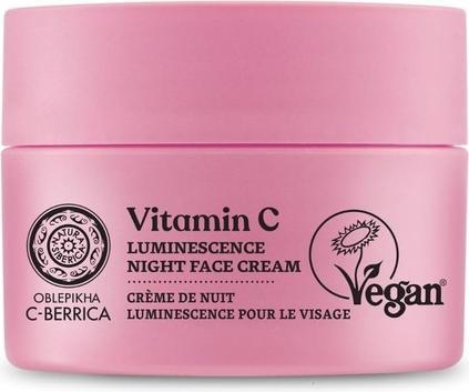 Produktbild Natura Siberica C-BERRICA Luminescence Night Face Cream 50ml (50 ml, Nachtcreme)
