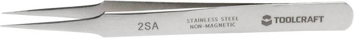 Produktbild Toolcraft Präzisionspinzette 2 SA Spitz, mittelfein 120 mm