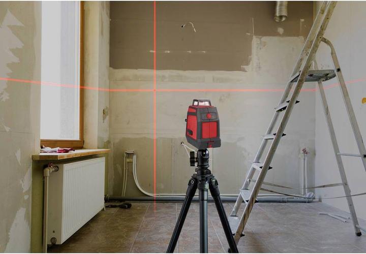 Produktbild Toolcraft 360 Grad Kreuzlinienlaser mit Selbstnivellierung