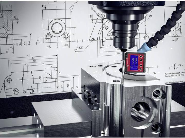 Produktbild Toolcraft Digitaler Winkelmesser mit digitaler Dosenlibelle