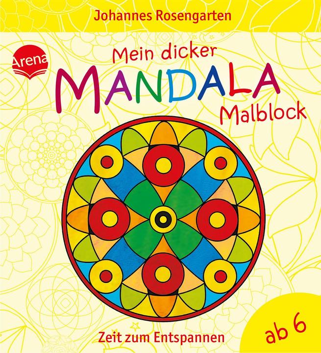 Actual product image My thick mandala coloring book