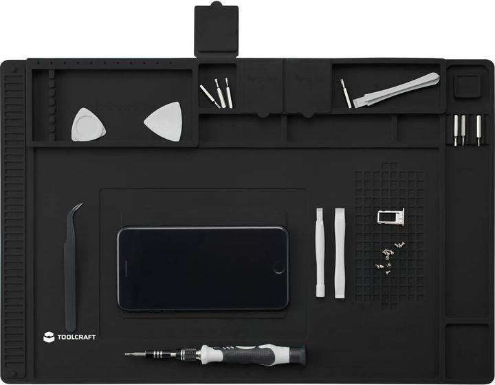 Image du produit Toolcraft Support de table résistant à la chaleur, support de soudure, support en silicone