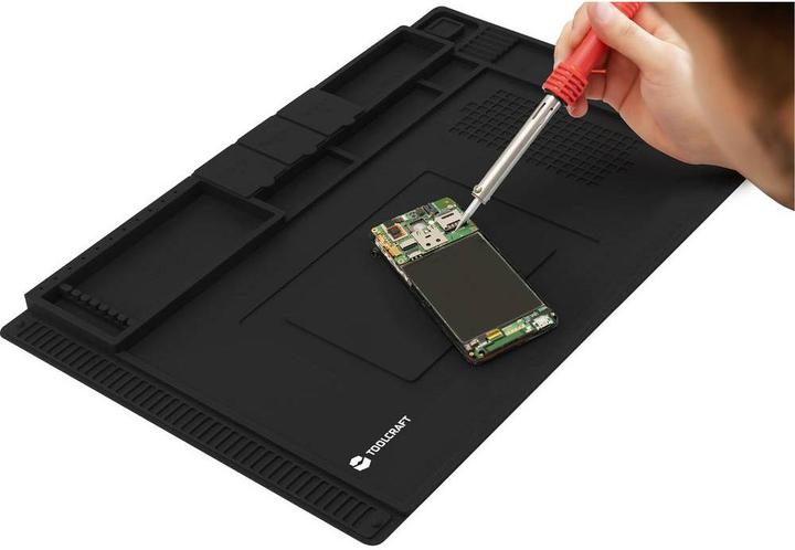 Image du produit Toolcraft Support de table résistant à la chaleur, support de soudure, support en silicone