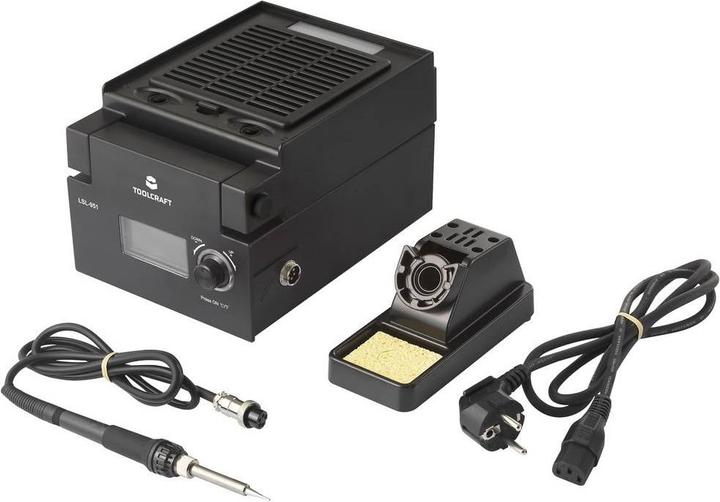 Image du produit Toolcraft Station de soudage avec éclairage LED et aspiration des fumées de soudage