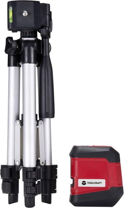 Produktbild Toolcraft Kreuzlinienlaser CL8 mit Stativ