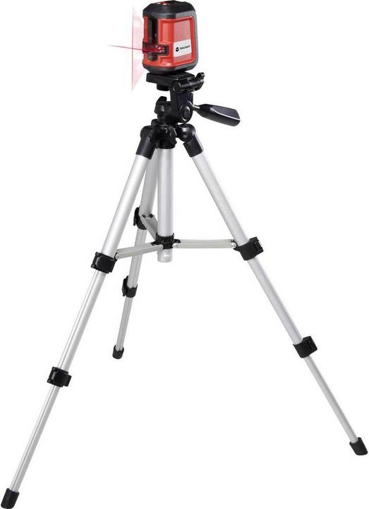 Toolcraft Cross line laser CL8 with tripod