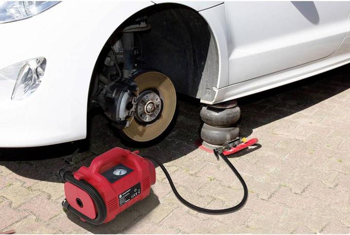 Actual product image Toolcraft Battery compressor, 10 bar 20 V (10 bar, 0 l)