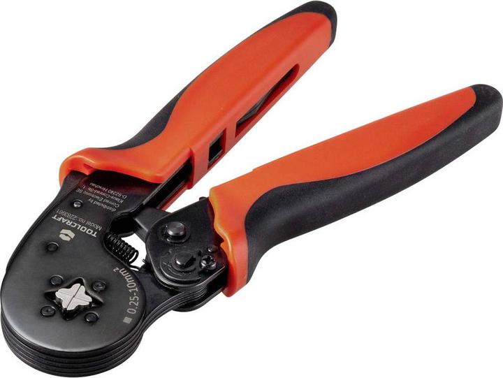 Image du produit Toolcraft Pince à sertir auto-ajustable pour les embouts de fil. (190 mm)