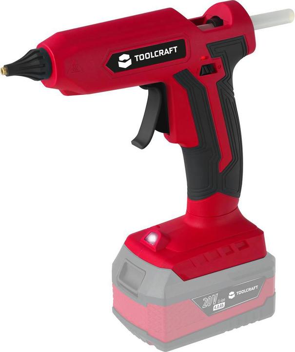 Productafbeelding Toolcraft Batterij heet lijmpistool 20 V