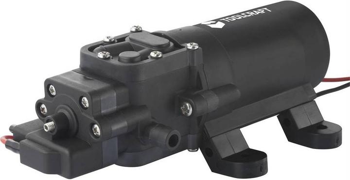 Actual product image Toolcraft Low-voltage pressurised water pump 12 V, 258 l/h (Domestic water pump)