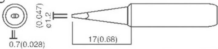 Produktbild Toolcraft Lötspitze (Lötspitze)