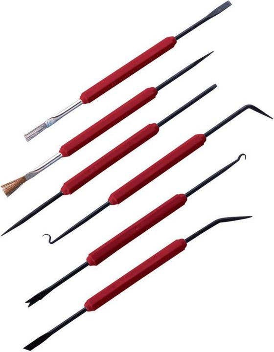 Actual product image Toolcraft 6pcs. circuit board cleaning set (Cleaning)