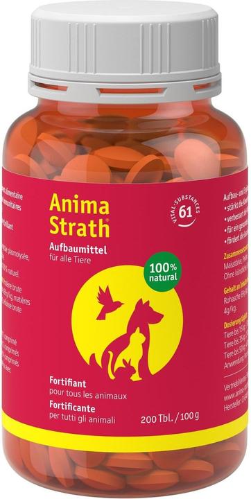 Immagine prodotto Anima-Strath Compresse per l'accumulo 200 pezzi (Junior, Senior, Adulto, 200 pz., 130 g)