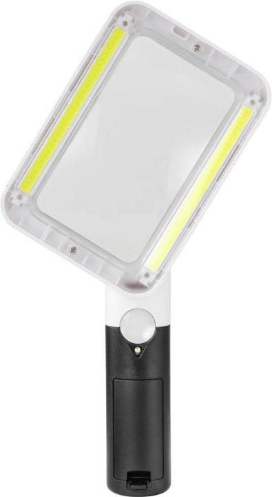 Produktbild Toolcraft Quadratische LED-Handlupe (50 lm)