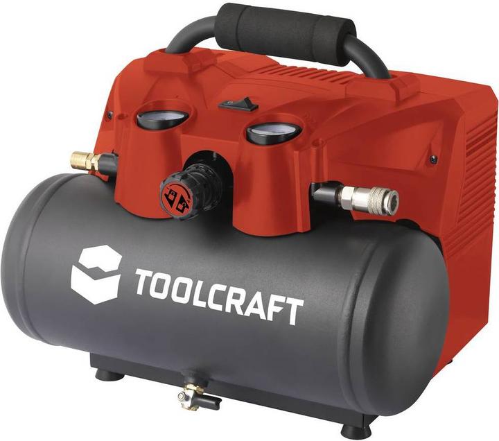 Immagine prodotto Toolcraft Akku-Druckluft-Kompressor AP-1200 (8 bar, 6 l)