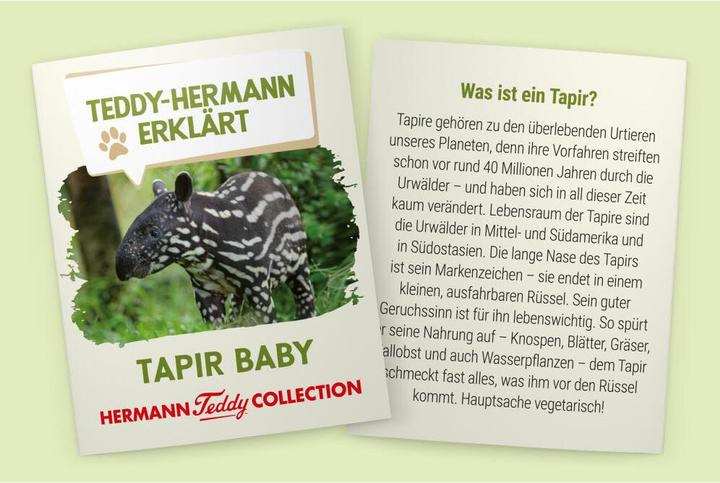 Immagine prodotto Teddy Hermann Tapiro Baby 24 cm (13 cm)