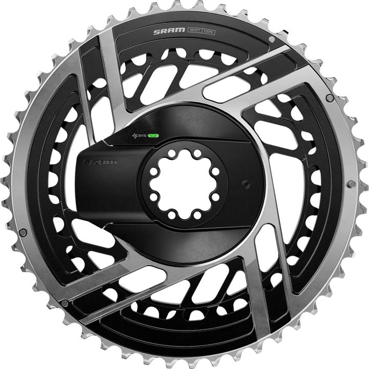 Actual product image Quarq MY24 Power Meter Spider Red AXS 2x