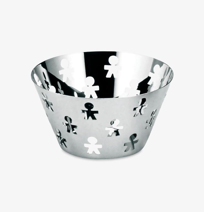 Produktbild Alessi Korbschale silberfarben