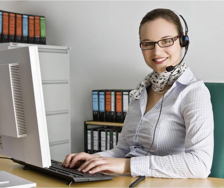 Actual product image Basetech Telephone Headset (Mono) KJ-97 (Cable)