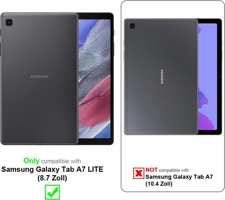 Actual product image Cadorabo Display protection glass (3 Piece, Galaxy Tab A7 Lite 8.7)