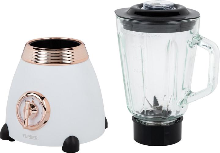 Immagine prodotto Furber Set bollitore, frullatore e tostapane, oro rosa