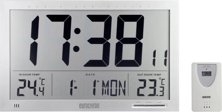 Produktbild Eurochron Funk-Wanduhr
