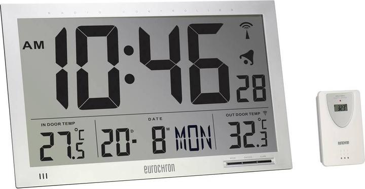 Produktbild Eurochron Funk-Wanduhr