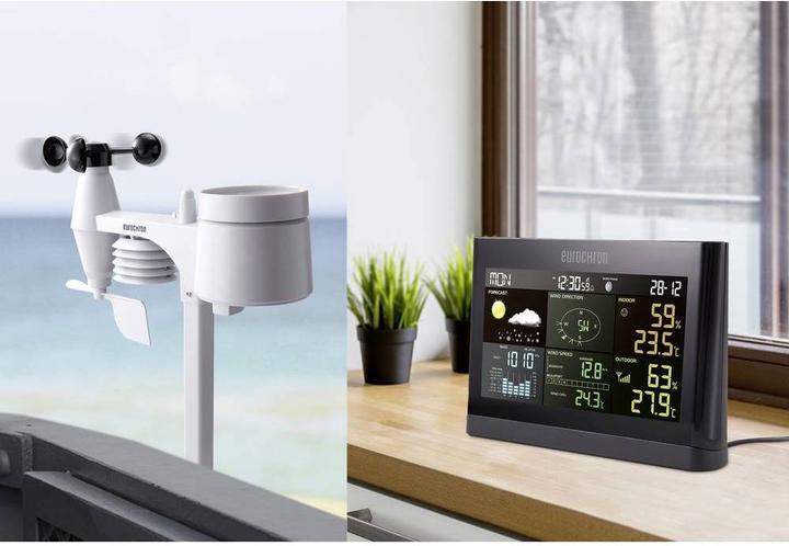Produktbild Eurochron Funk-Wetterstation mit Sensor