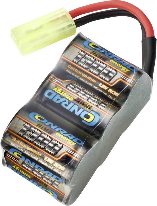 Produktbild Conrad energy 7.2V 1300 mAh NiMh NIMH 2/3A Racing-Pack Mini-Tamiya Stecker (7.20 V, 1300 mAh)