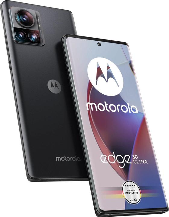 Motorola Edge30 Ultra (256 Go, Noir interstellaire, 6.67", Double SIM, 200 Mpx, 5G)