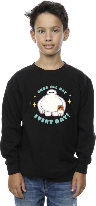 Immagine prodotto Disney Big Hero 6 Baymax Hugs Everyday Felpa Ragazzi (152, 158)