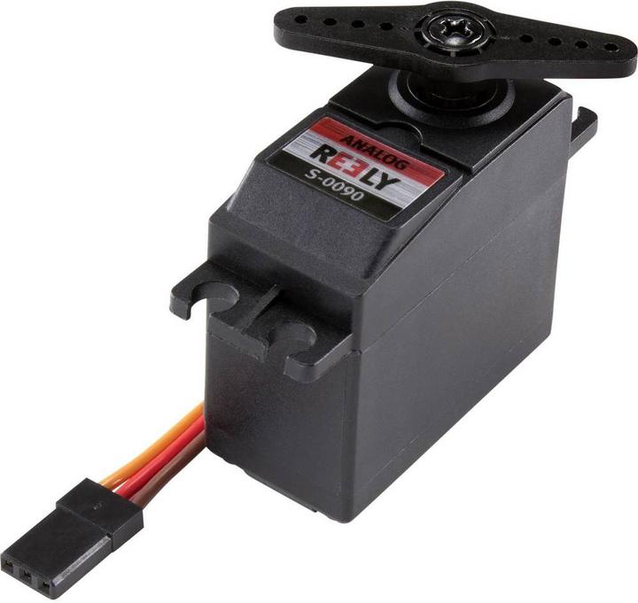 Immagine prodotto Reely Servo standard CYS-S0090 Servo analogico Materiale ingranaggi: Metallo Sistema di connessione: JR