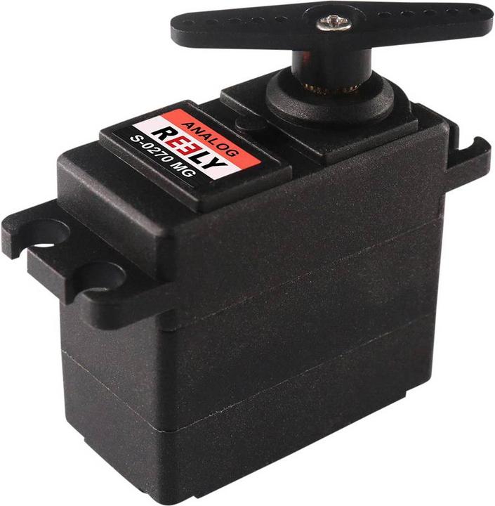 Reely Micro servo Servo analogico Materiale ingranaggi: metallo Sistema di connessione: JR